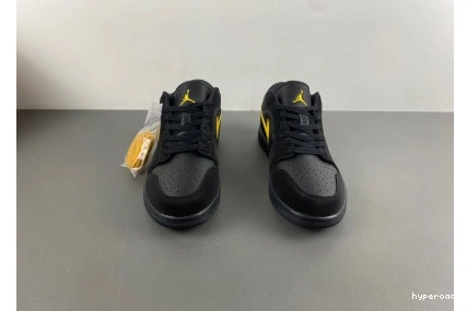 Hyperoad Jordan University 'Black Low Gold' Air 1 1029